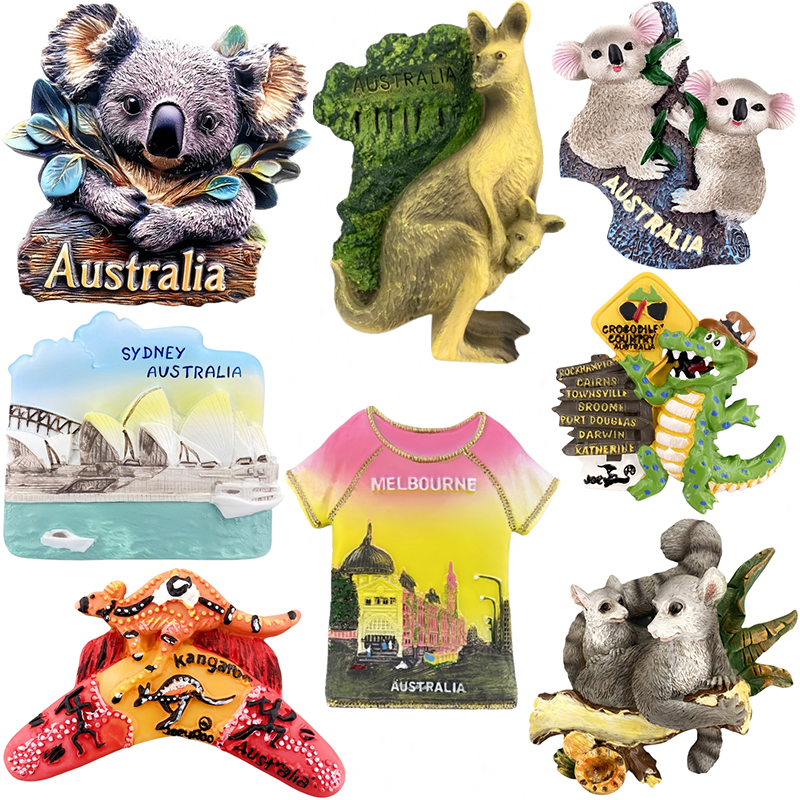 Home Decor Melbourne - Oceania Australia Fridge Magnets Message Board