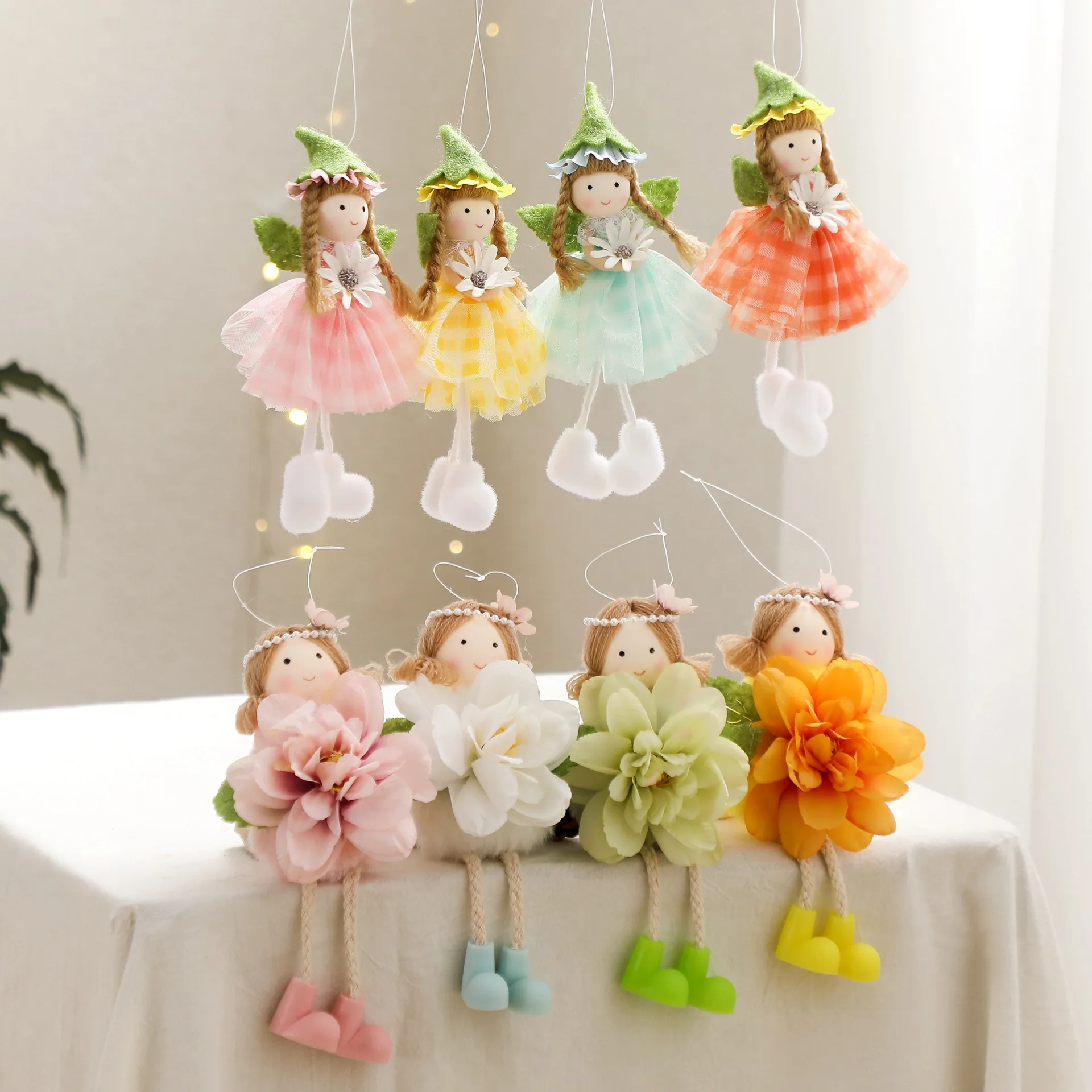 Home Decor Trends 2025 - 2025 Easter Long Legs Flower Fairy