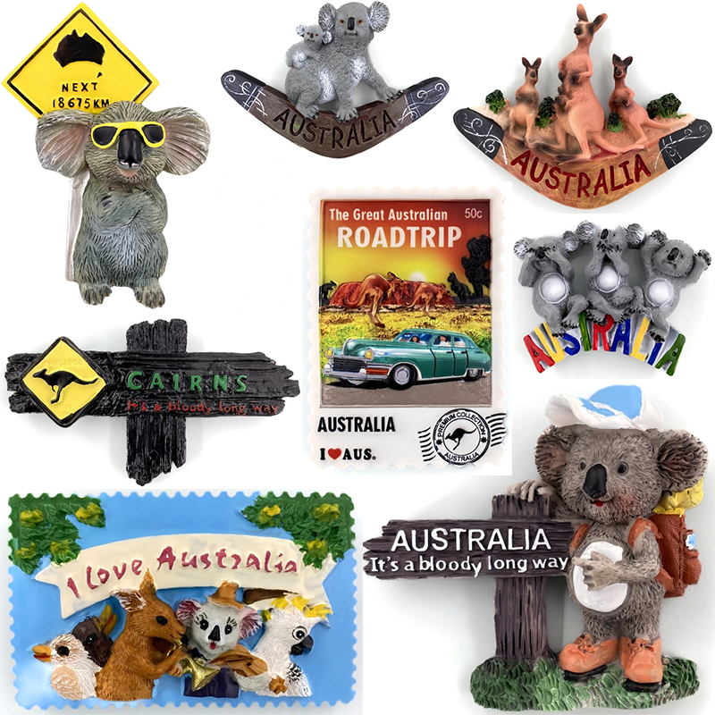 Home Decor Melbourne - Australia Sydney Melbourne Fridge Magnets Message