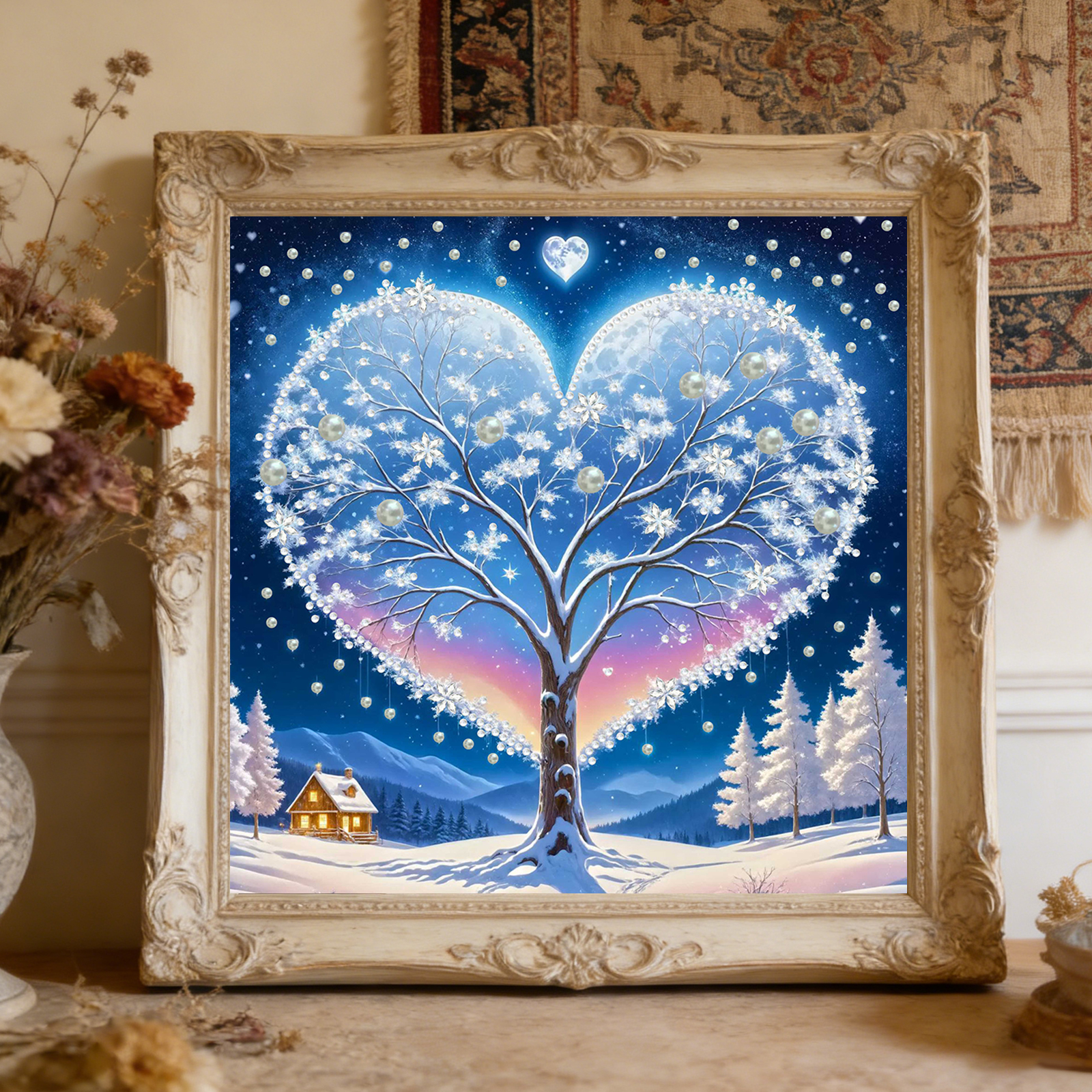 Home Decor Diy Ideas - Winter Tree Special Shaped 5D DIY