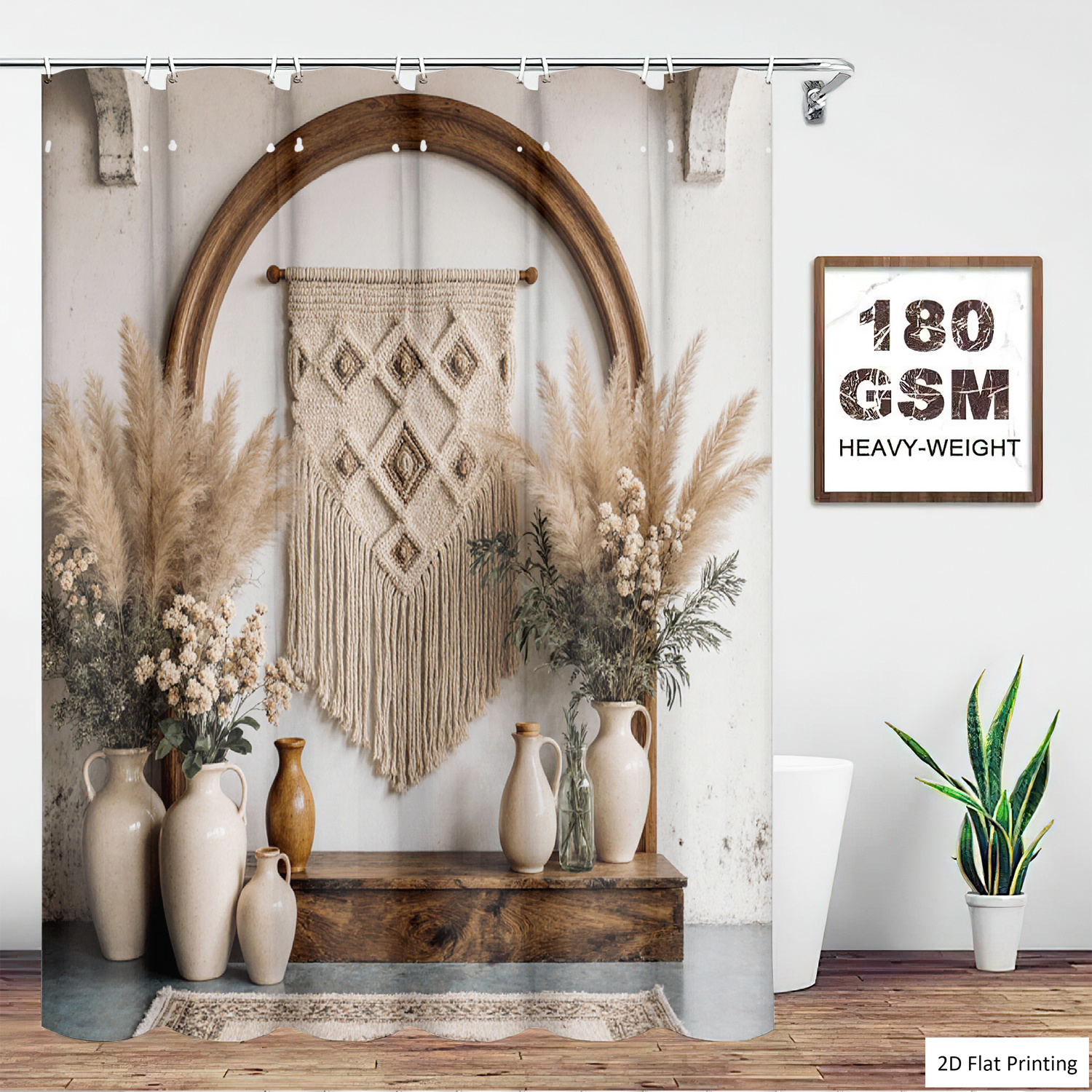 Bohemian Style Vases and Pampa - огляд і ціна Home Decor Vase With Flowers