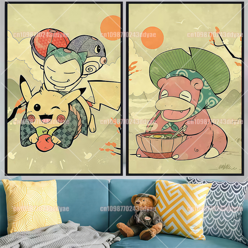 Classic Pokemon Canvas Paintin - огляд і ціна Canvas Painting