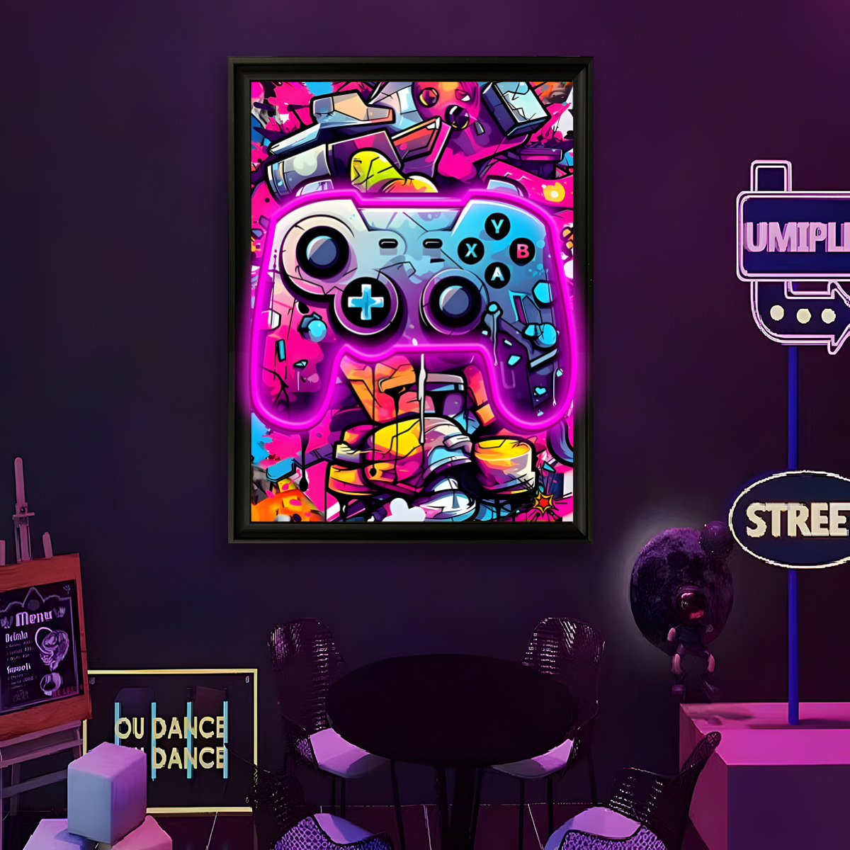 USB Powered LED Neon Light Fun - огляд і ціна Home Decor Painting