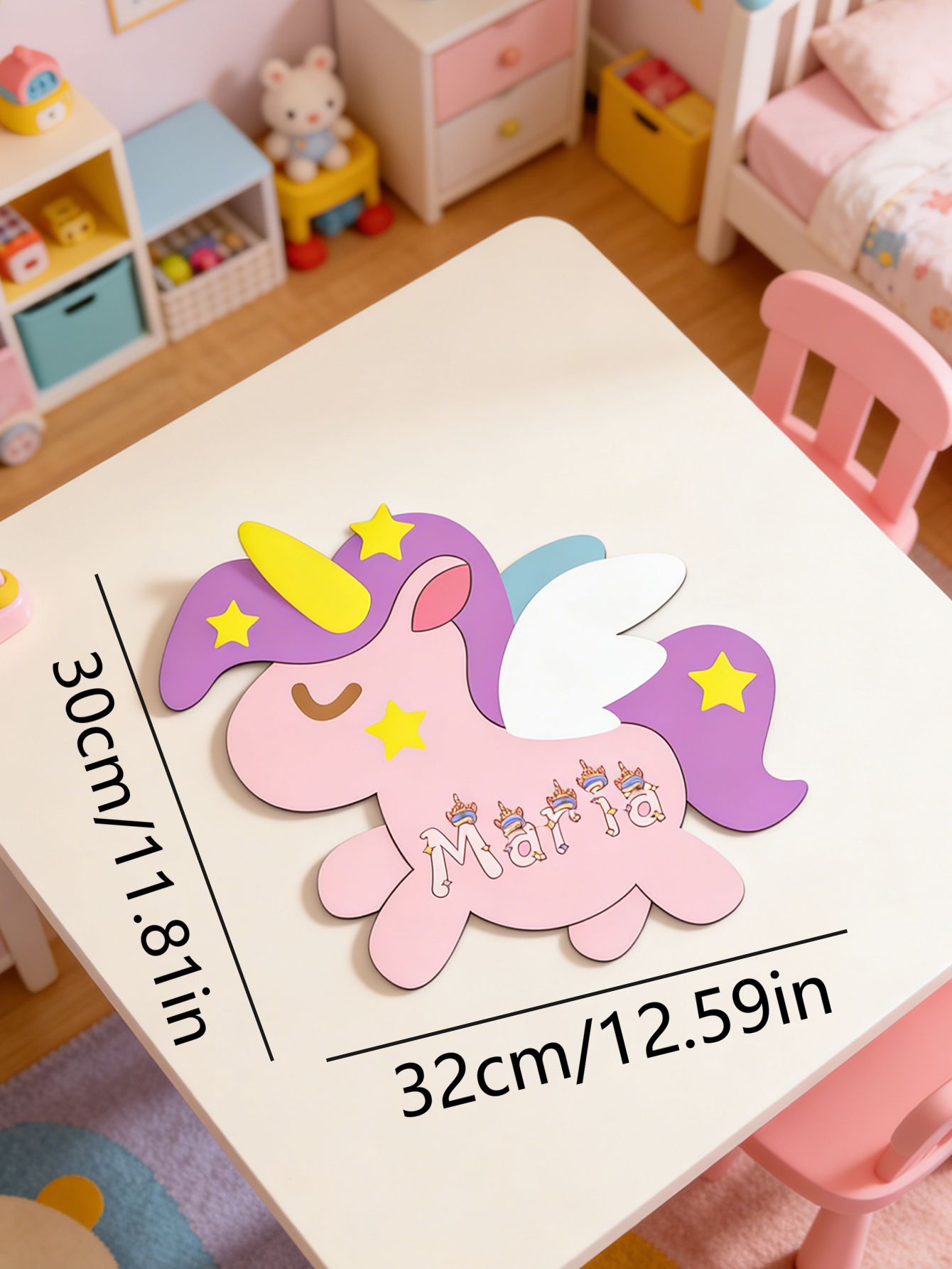 Custom Unicorn Wooden Name Sig - огляд і ціна Wooden Letter Sign