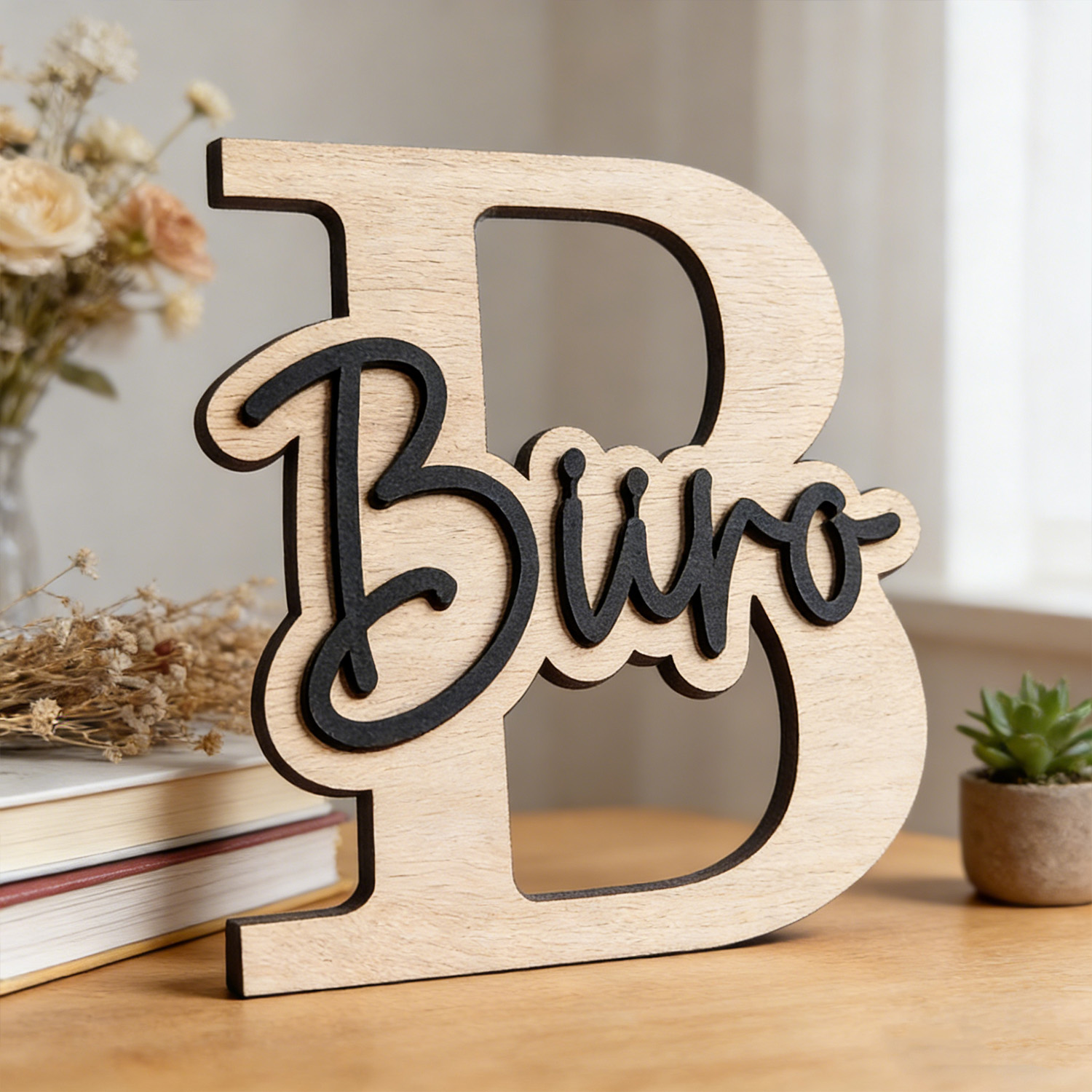 1pc Customizable Wooden Letter - огляд і ціна Wooden Letter Sign