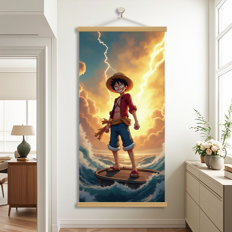 New One Piece Luffy Roronoa Zo - огляд і ціна Home Decor Painting