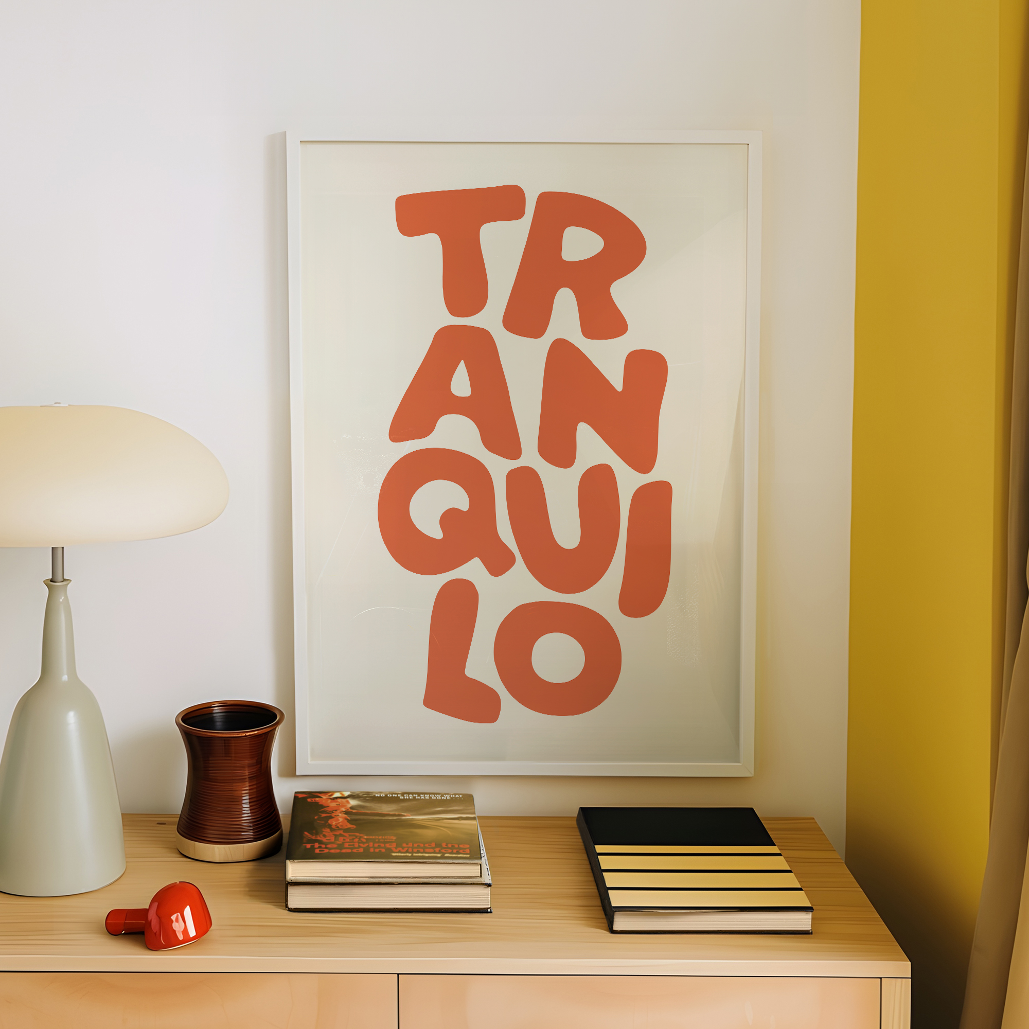 Boho Tranquilo Orange Cream Re - огляд і ціна Home Decor Orange
