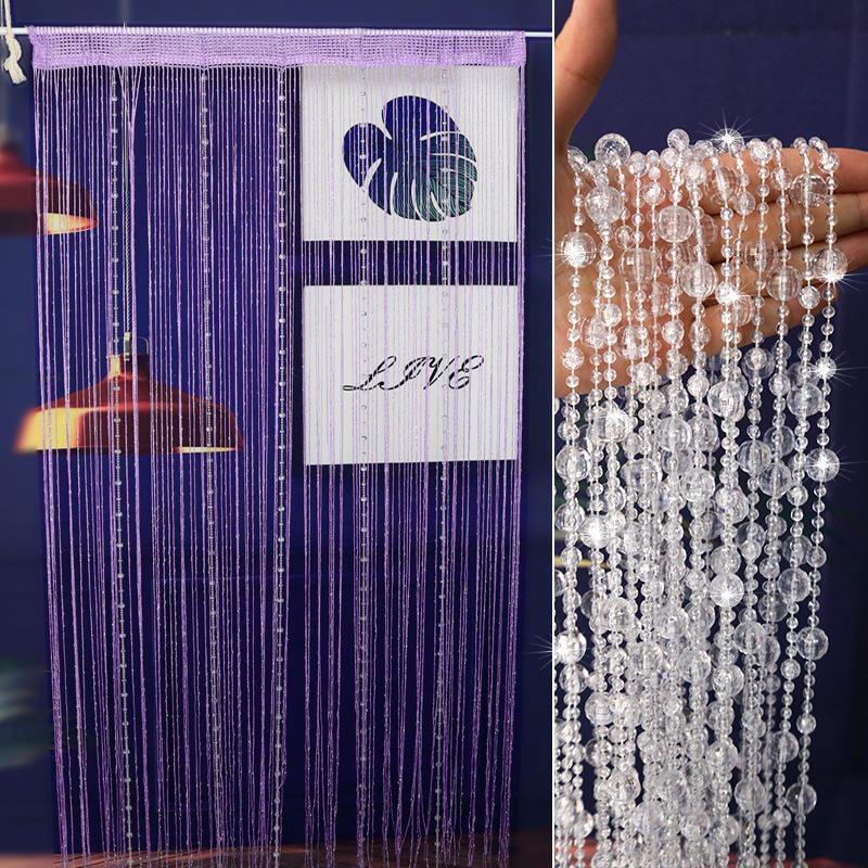 1pcs 100*200cm Crystal Beaded  - огляд і ціна Room Divider Screen