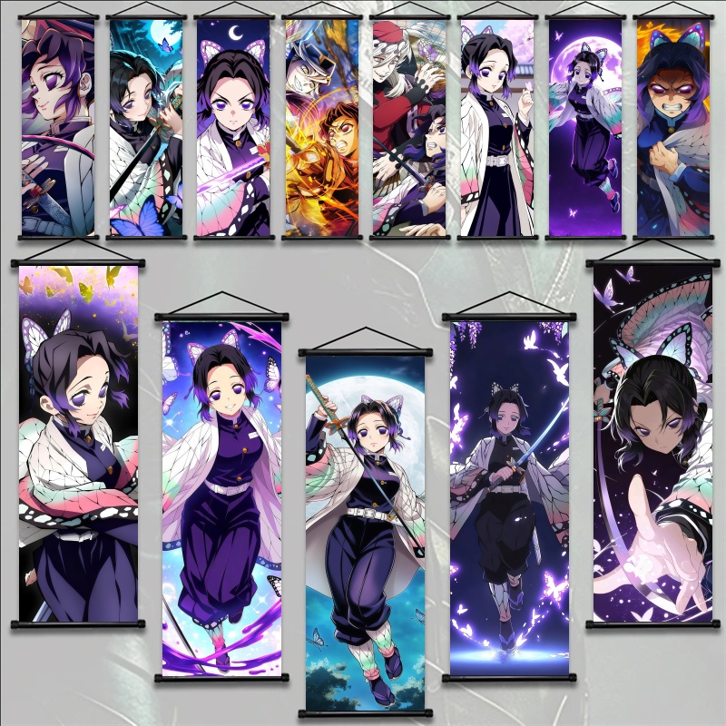 Shinobu Kocho Demon Slayer Art - огляд і ціна Home Decor Painting