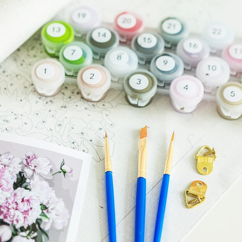 SDOYUNO Acrylic Paint By Numbe - огляд і ціна Home Decor On Wheels