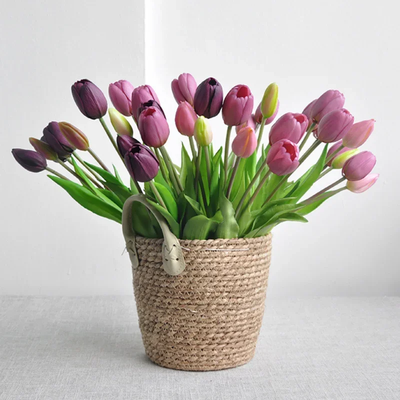 5 Heads Artificial Tulip Tacti - огляд і ціна Home Decor Tulip