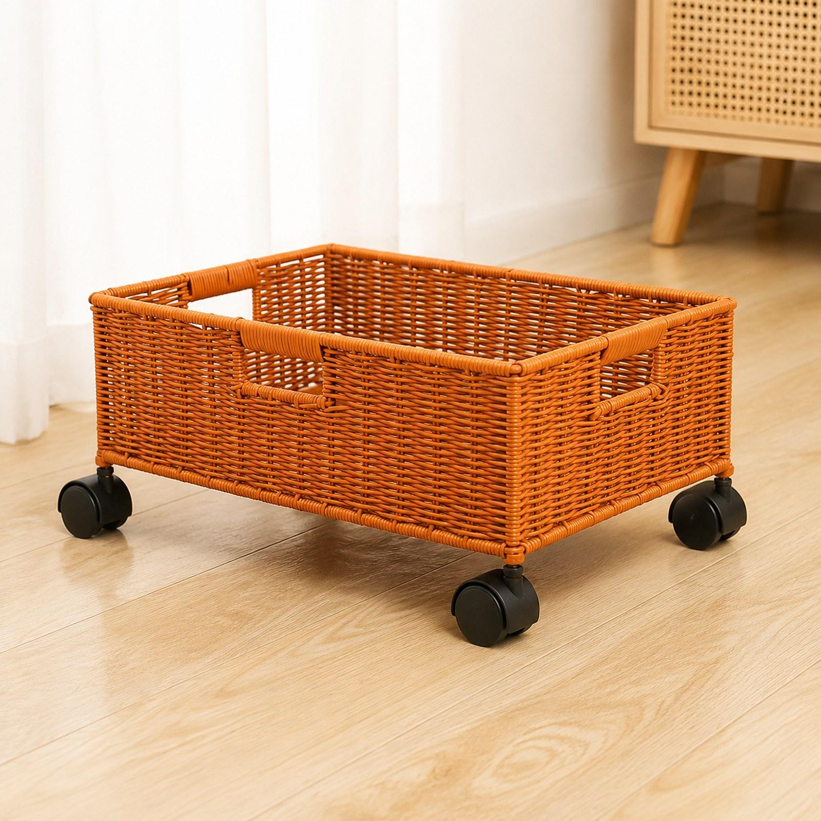 Bathroom Storage Basket with W - огляд і ціна Home Decor On Wheels