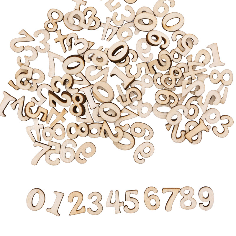 100pcs Letters Wooden Alphabet - огляд і ціна Wooden Letter Sign