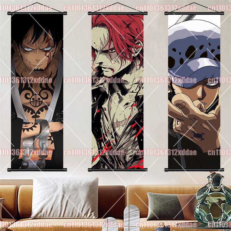 Anime One Piece Scroll Paintin - огляд і ціна Home Decor Painting