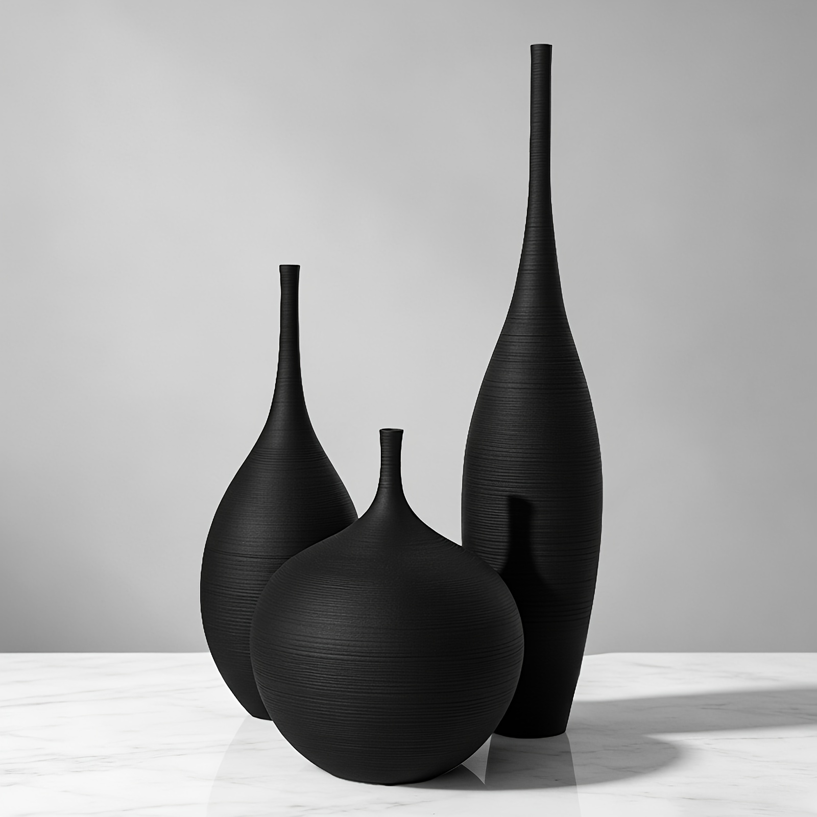 [Modern Boho Vases] Black Cera - огляд і ціна Home Decor Vase With Flowers