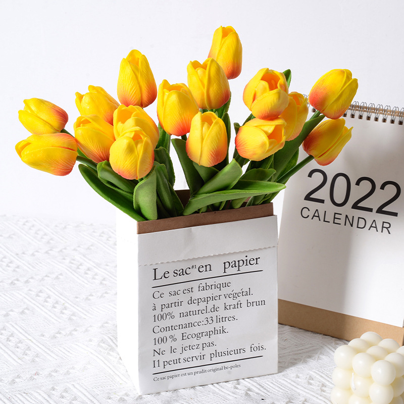 3/6/9PCS Tulip Artificial Flow - огляд і ціна Home Decor Tulip