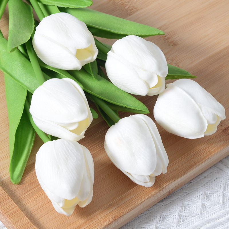 3/6/9PCS Tulip Artificial Flow - огляд і ціна Home Decor Tulip