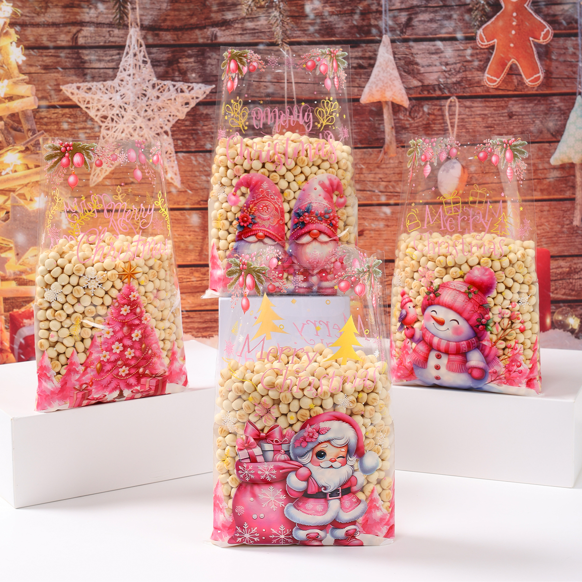 Christmas Gift Bags Merry Chri - огляд і ціна Home Decor Trends 2025