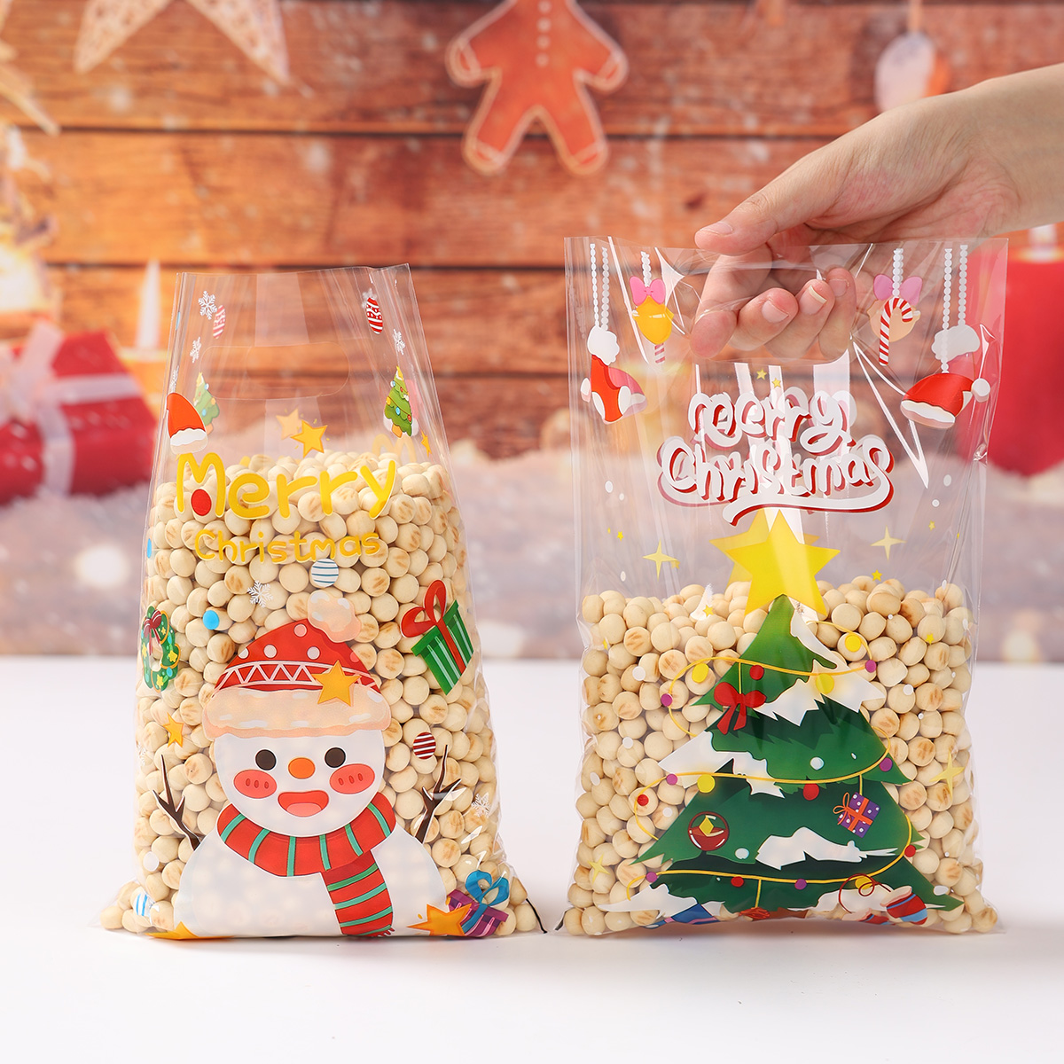 Christmas Gift Bags Merry Chri - огляд і ціна Home Decor Trends 2025