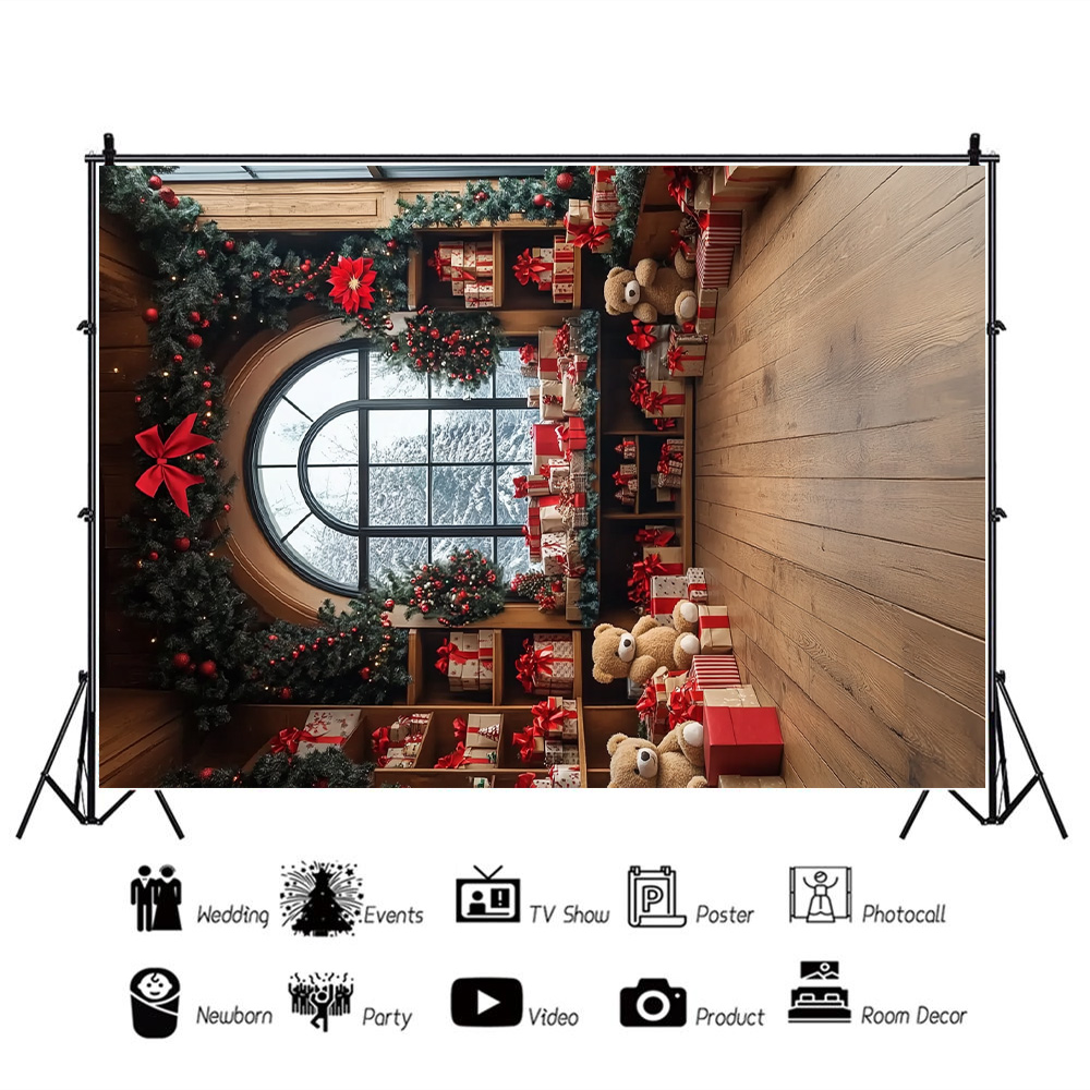 Christmas Doll Bear Photograph - огляд і ціна Home Decor Vinyl Flooring