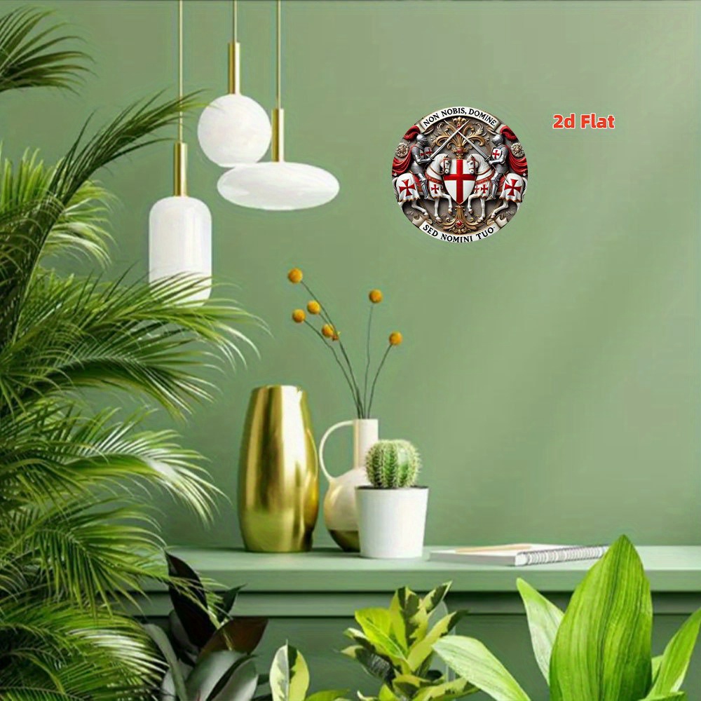 2D Flat Medieval Templar Knigh - огляд і ціна Home Decor Medieval