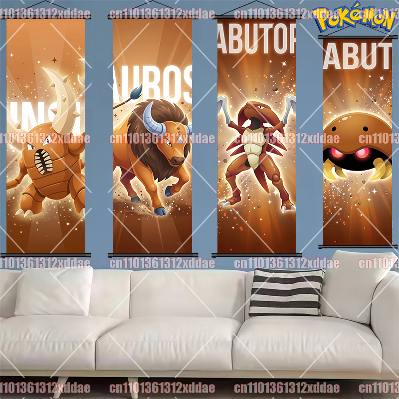 Pokemon Scroll Painting Dragon - огляд і ціна Canvas Painting