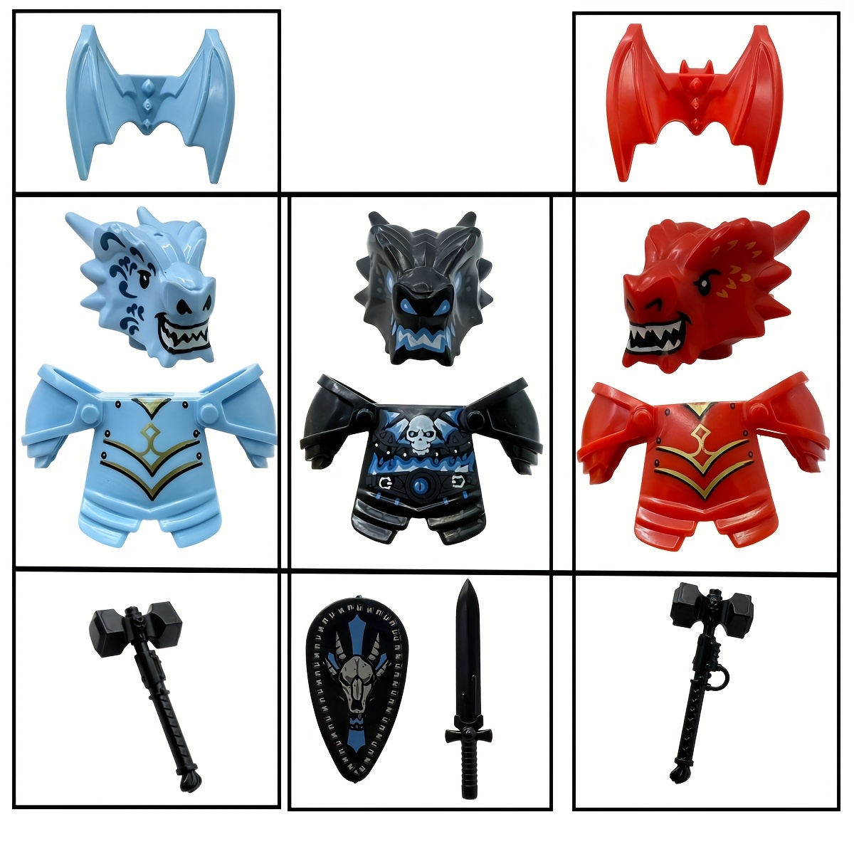 Dragon Knight Complete Set Und - огляд і ціна Home Decor Medieval