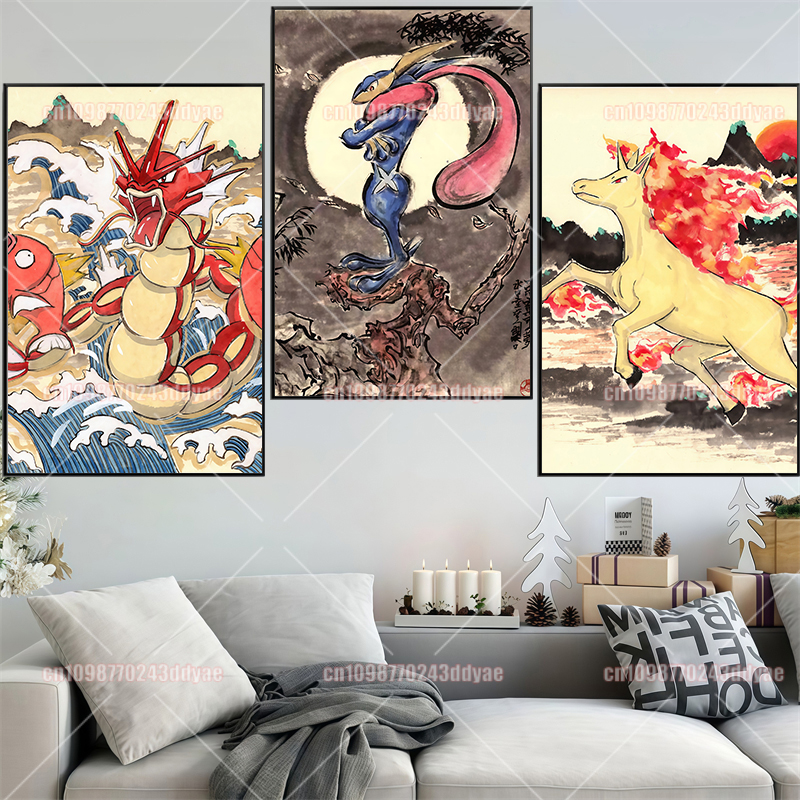 Pokémon Poster Canvas Print Tr - огляд і ціна Canvas Painting