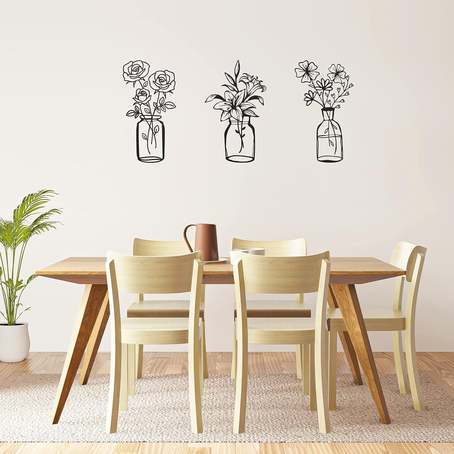 Modern Sleek Minimalist Metal  - огляд і ціна Home Decor Tulip