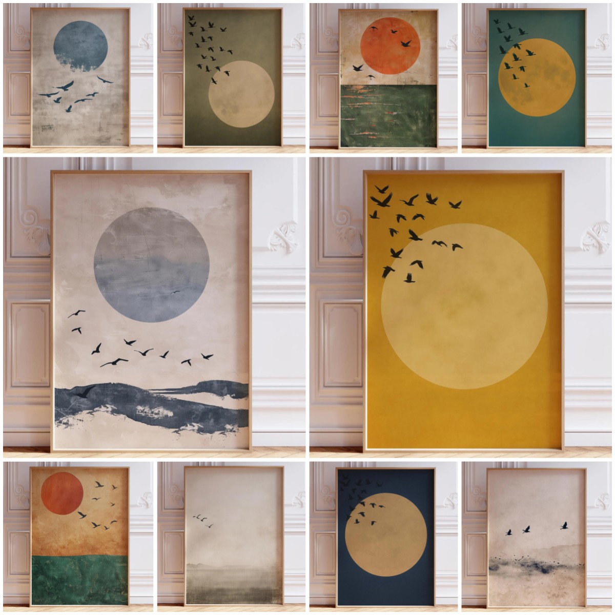 Japandi Poster Neutral Minimal - огляд і ціна Home Decor Orange