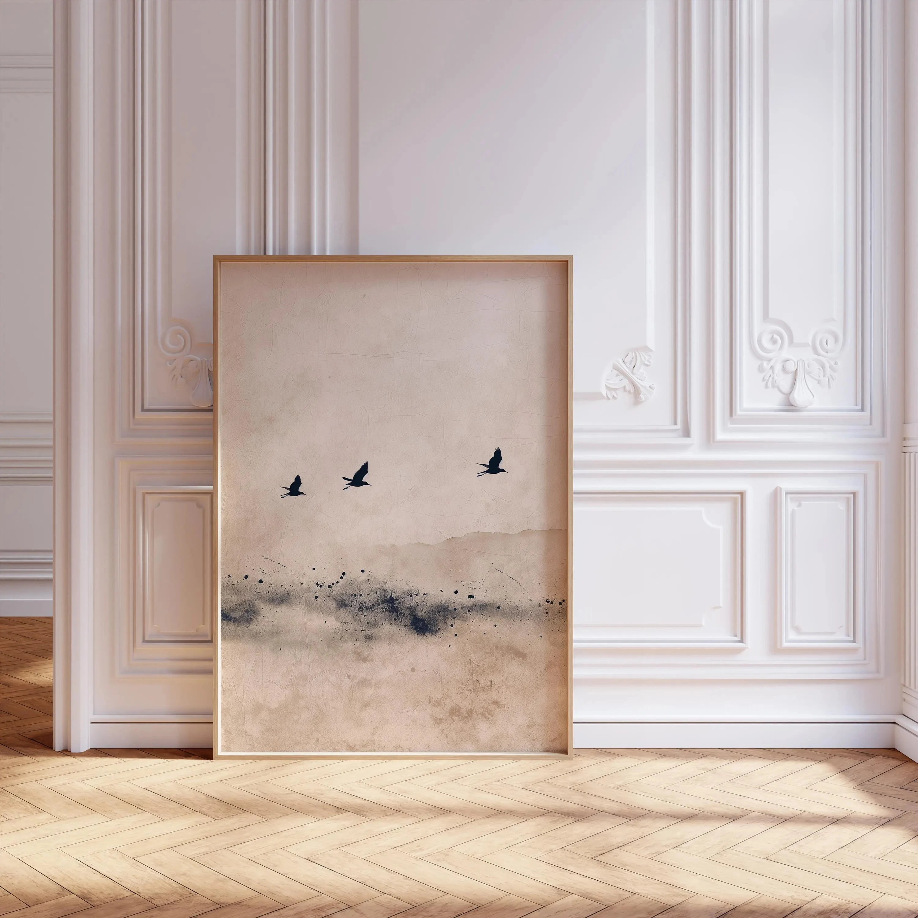 Japandi Poster Neutral Minimal - огляд і ціна Home Decor Orange