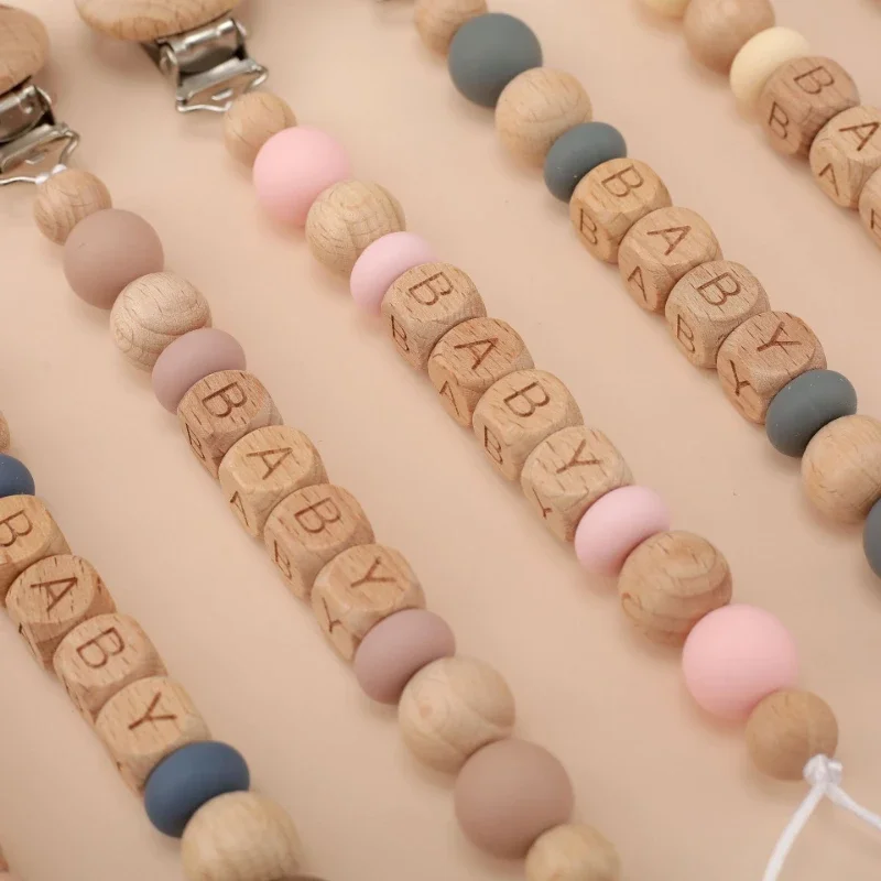 Baby Pacifier Clips Personaliz - огляд і ціна Wooden Letter Sign