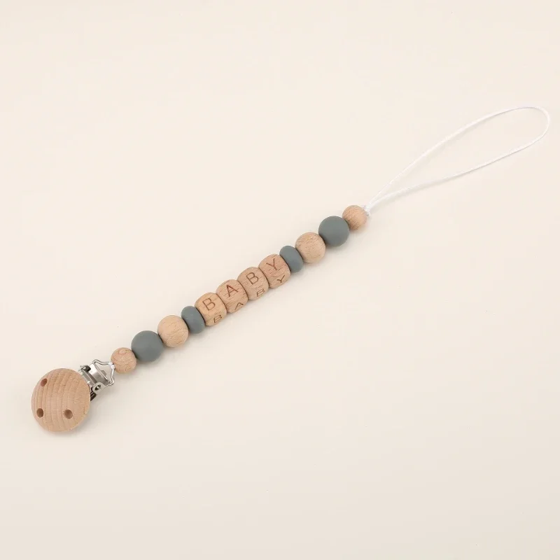 Baby Pacifier Clips Personaliz - огляд і ціна Wooden Letter Sign