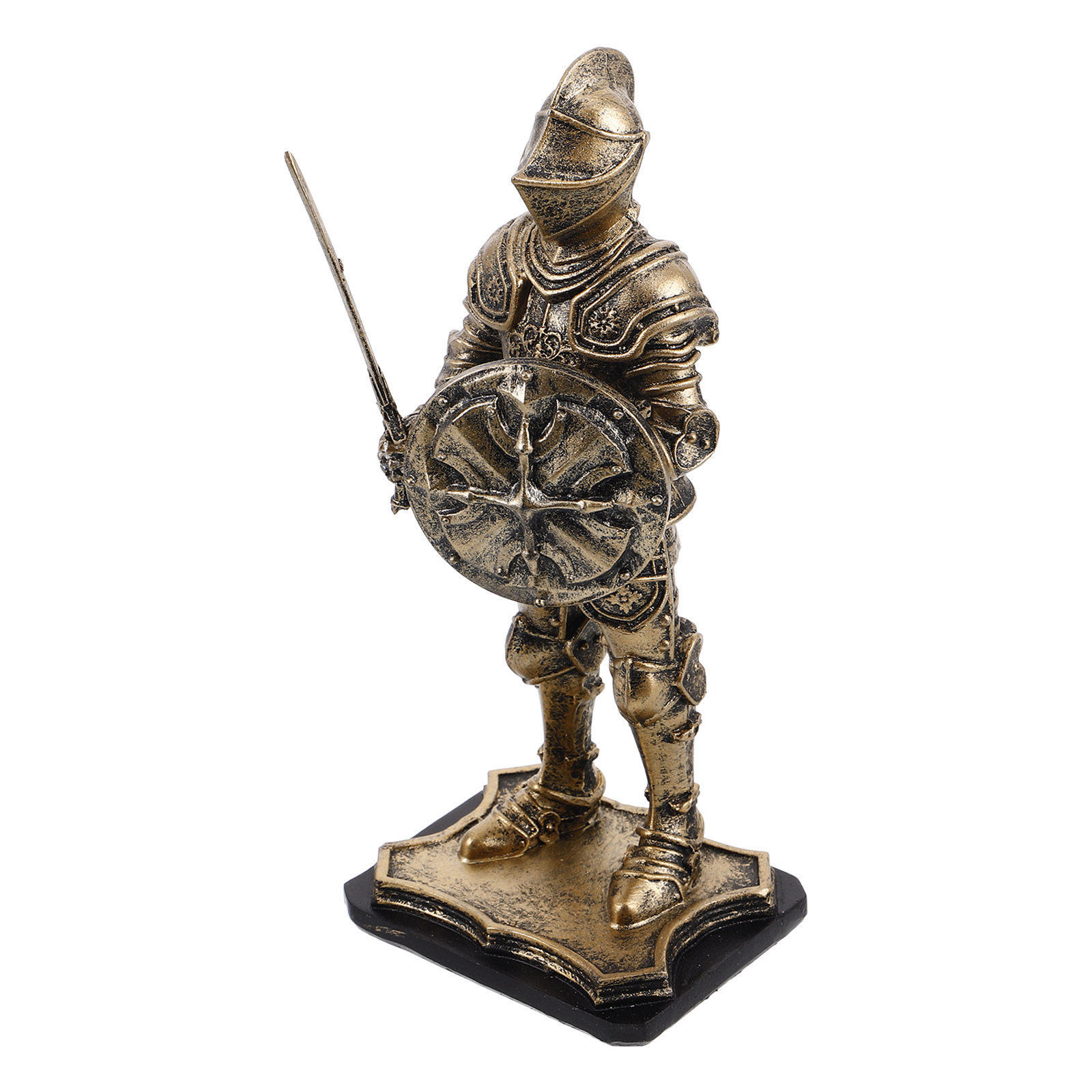 Standing Knights Resin Sculptu - огляд і ціна Home Decor Medieval