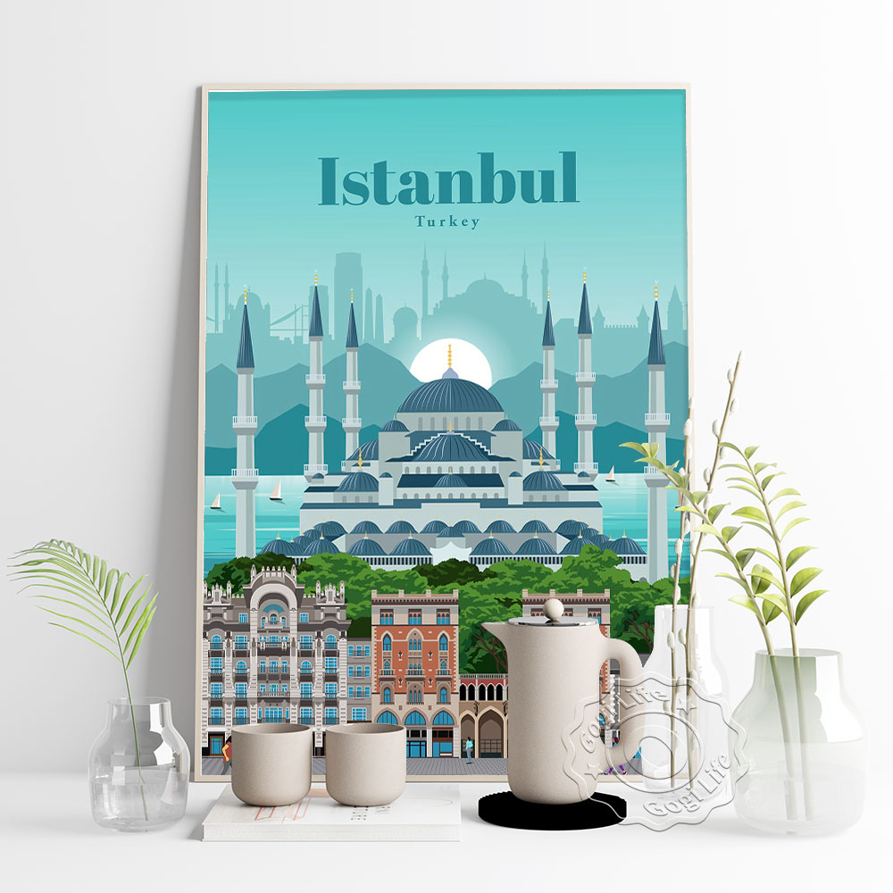 Modern Tavel City Scenery Canv - огляд і ціна Home Decor Melbourne