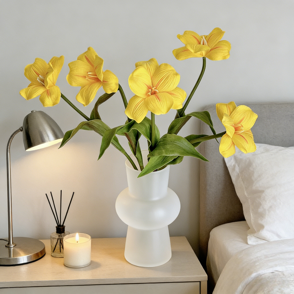 18.5 Inches Single Stem Open T - огляд і ціна Home Decor Tulip