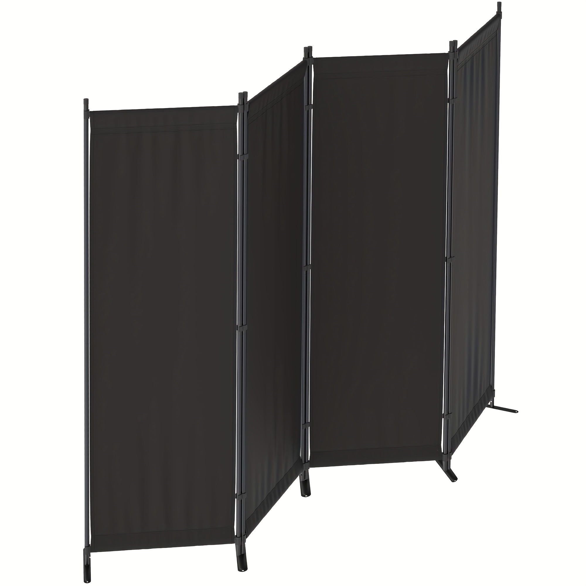 4-Panel Modern Black Privacy S - огляд і ціна Room Divider Screen