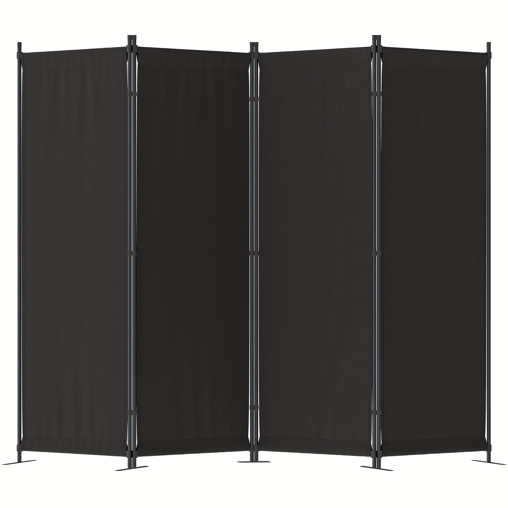 4-Panel Modern Black Privacy S - огляд і ціна Room Divider Screen