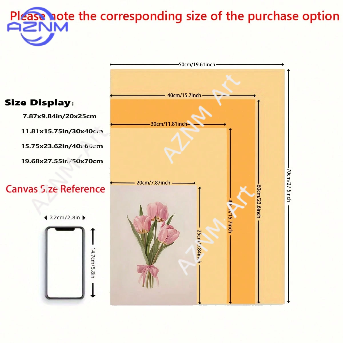 Pink Tulip Floral Wall Art Can - огляд і ціна Home Decor Tulip