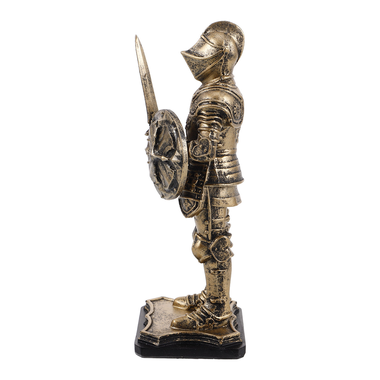 Resin Vintage Knights Sculptur - огляд і ціна Home Decor Medieval