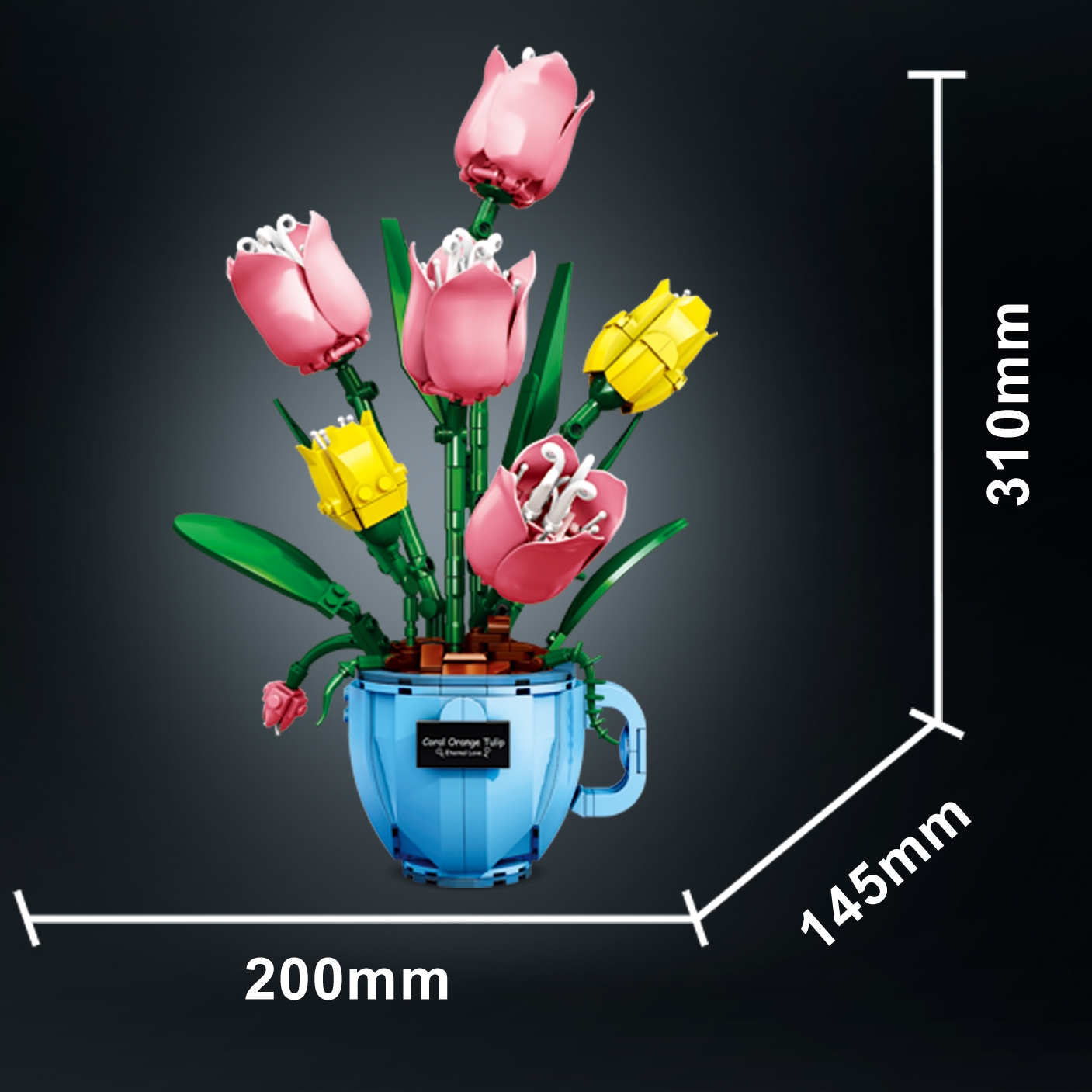A coffee cup tulip building bl - огляд і ціна Home Decor Tulip