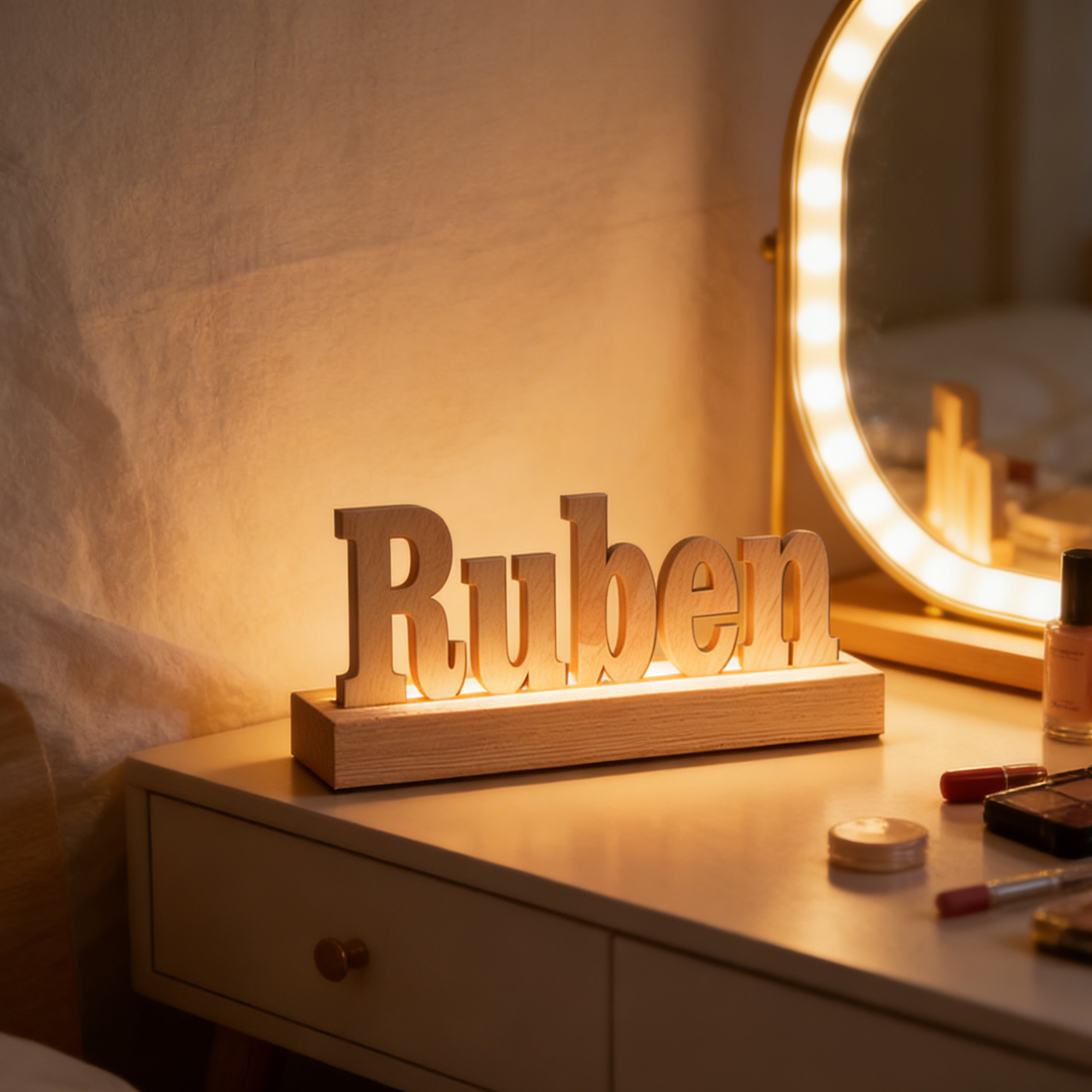 1pc Custom Name Wooden Sign,Pe - огляд і ціна Wooden Letter Sign
