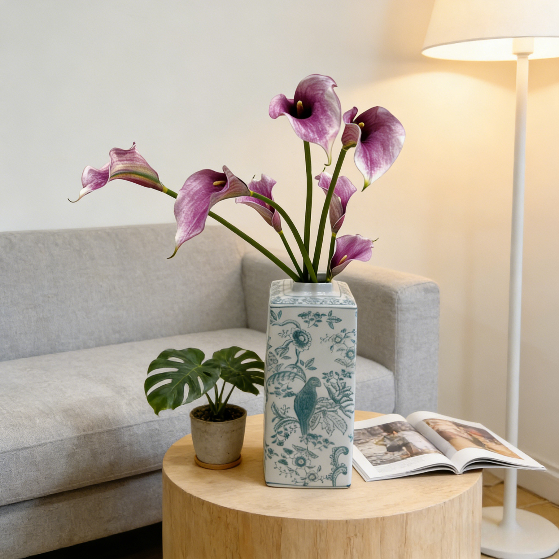 18.9 Inch Single Stem Artifici - огляд і ціна Home Decor Tulip