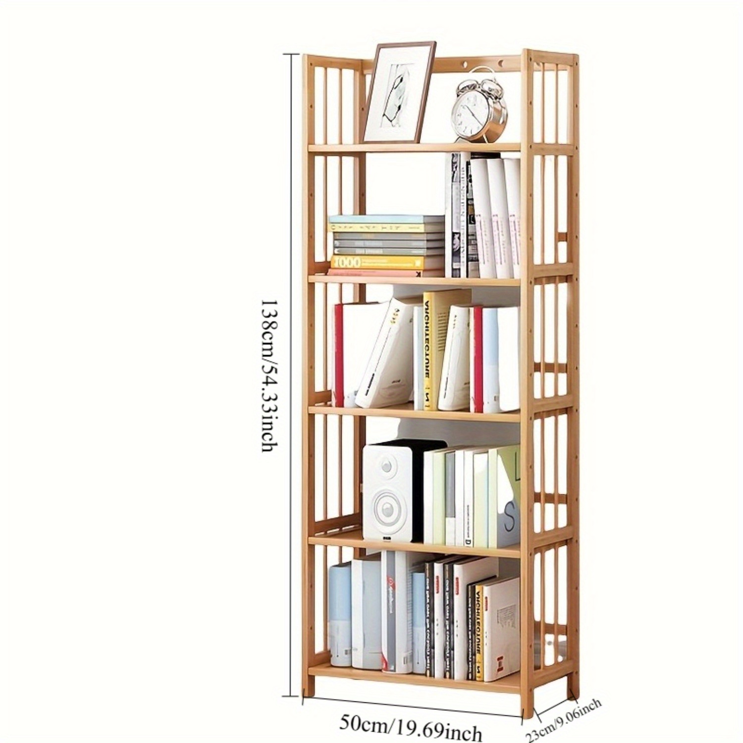 5-Tier Bamboo Shelf – Lightwei - огляд і ціна Home Decor On Wheels