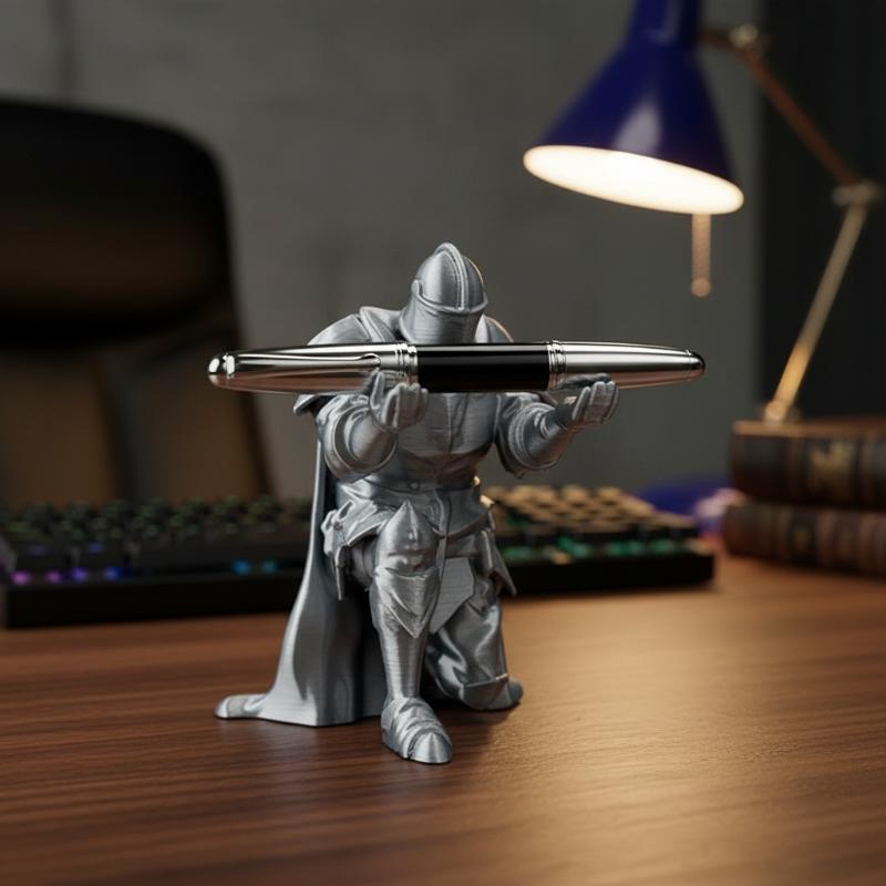Knight Pen Holder Creative Des - огляд і ціна Home Decor Medieval