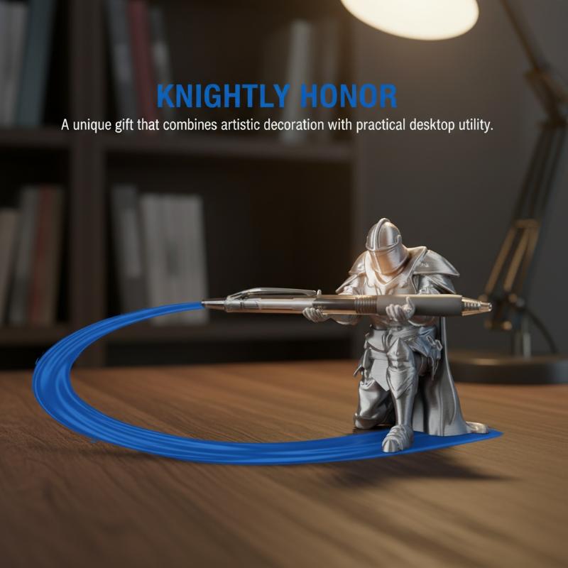 Knight Pen Holder Creative Des - огляд і ціна Home Decor Medieval