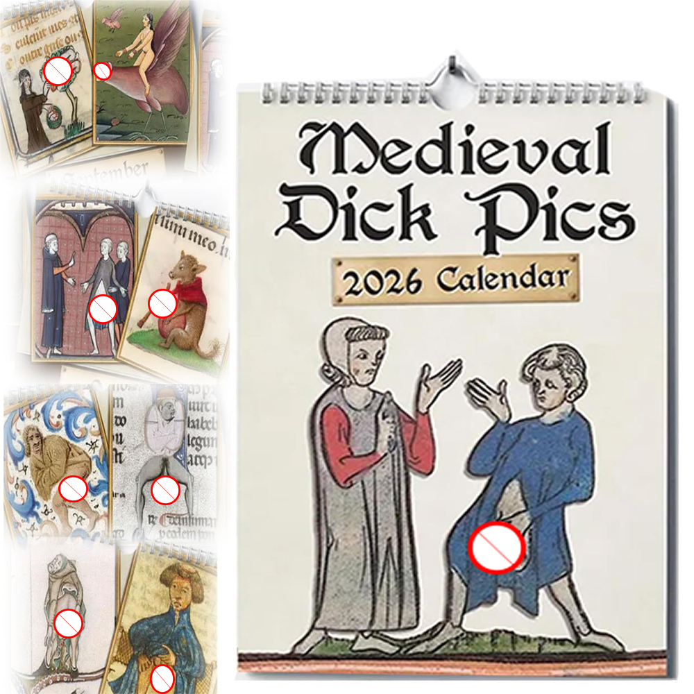 New 2026 Calendar Funny Creati - огляд і ціна Home Decor Medieval