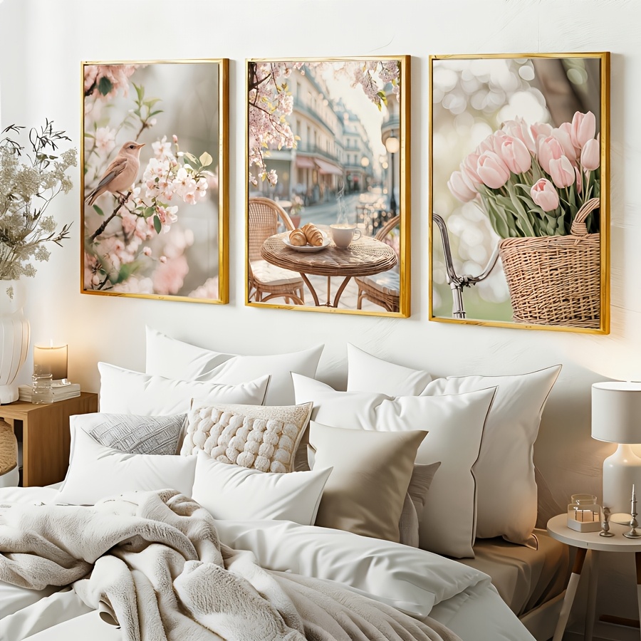 3pcs/set Romantic Paris Street - огляд і ціна Home Decor Tulip