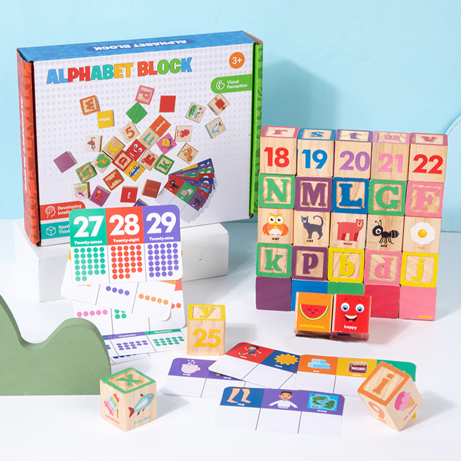 Montessori Wooden Number Block - огляд і ціна Wooden Letter Sign