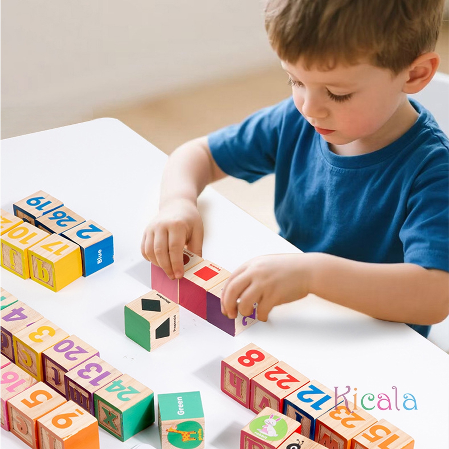 Montessori Wooden Number Block - огляд і ціна Wooden Letter Sign